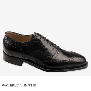 Johnson & Murphy Oxford Waverly Wing Tip 10 1/2 3E